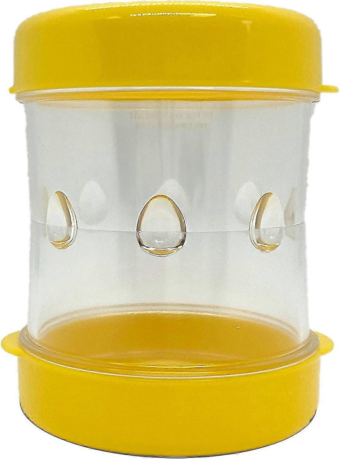 Egg peeler yellow hand-crank boiled egg peeler automatic egg peeler manual eggshell separator
