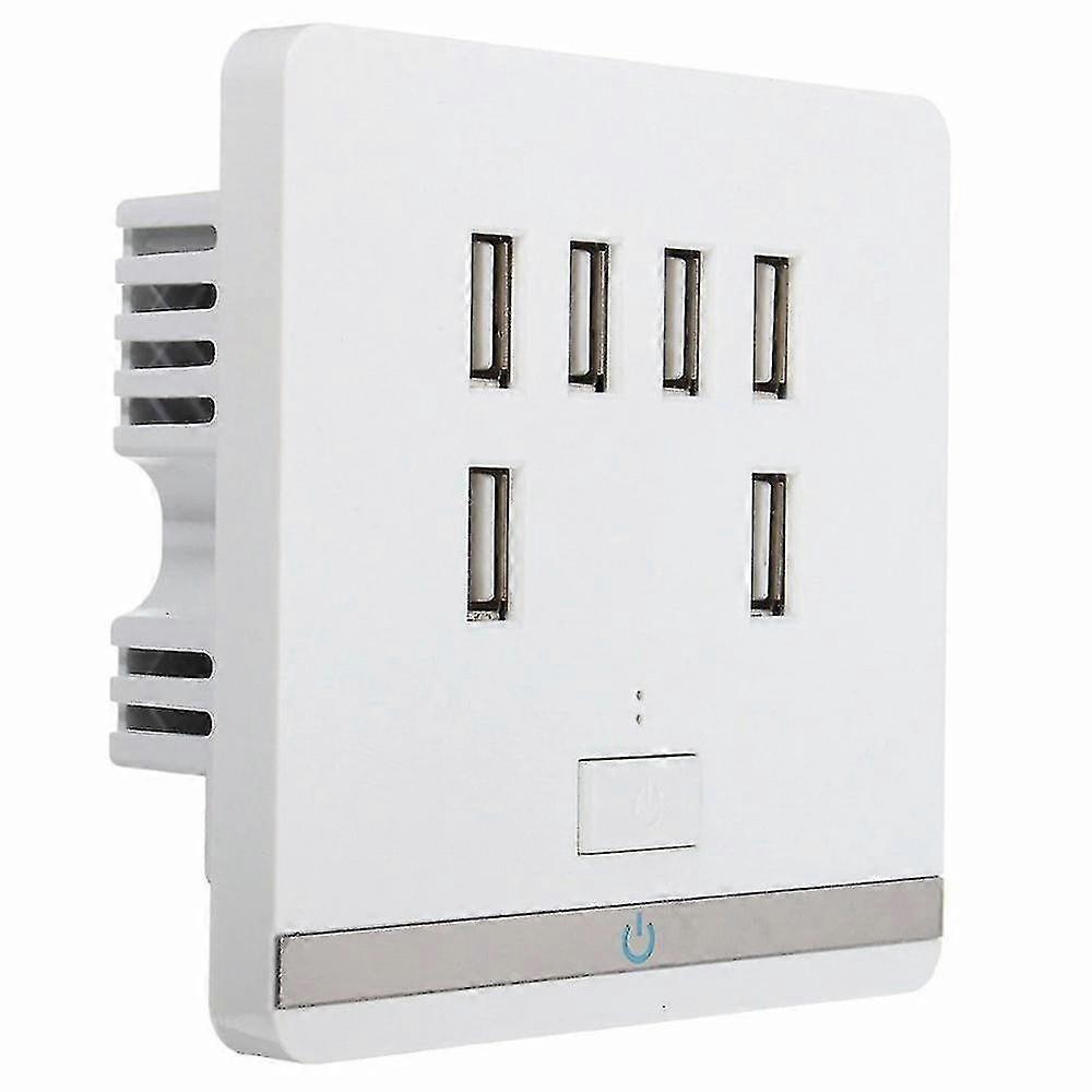 6 Port Usb Socket Adapter Mobile Ph Charr Socket Adapter Socket Panel Home Ratio