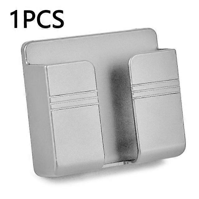 Punch Free Wall Mounted Organizer Storage Box Remote Control