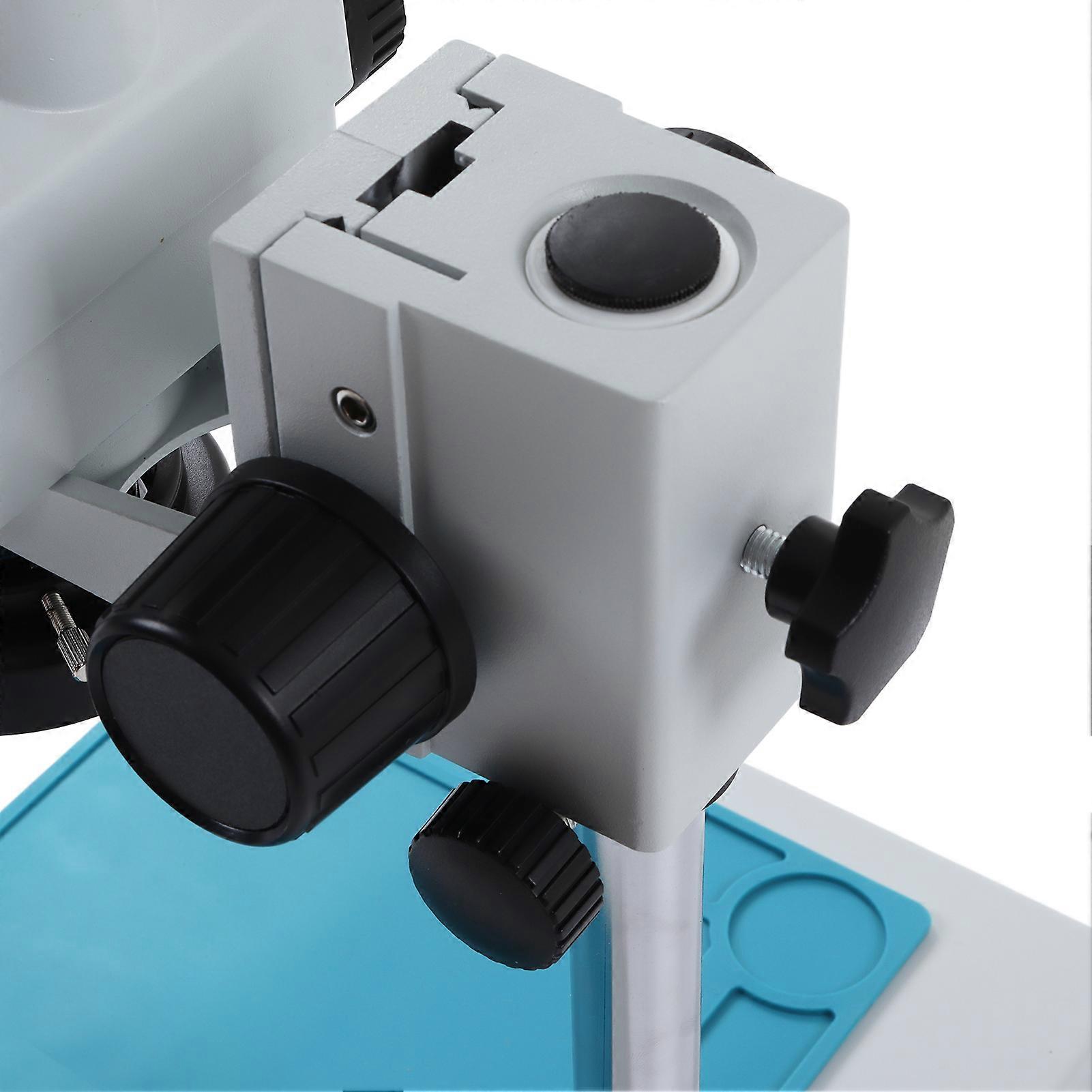 Digital Trinocular Microscope 7in LCD Screen 26 Megapixel with 1080P High Definition Multimedia Interface USB Output EU Plug