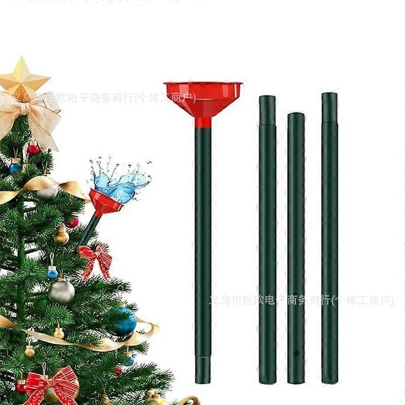 Système d’arrosage d’arbre de Noël avec entonnoir Assemblage facile, arrosage précis, conception durable