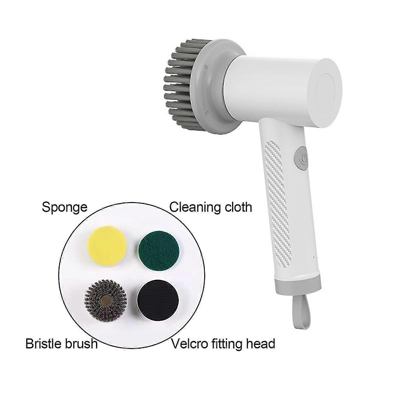 Laveur de douche électrique portable: outil de nettoyage créatif rechargeable pour baignoire, salle de bain et plus encore