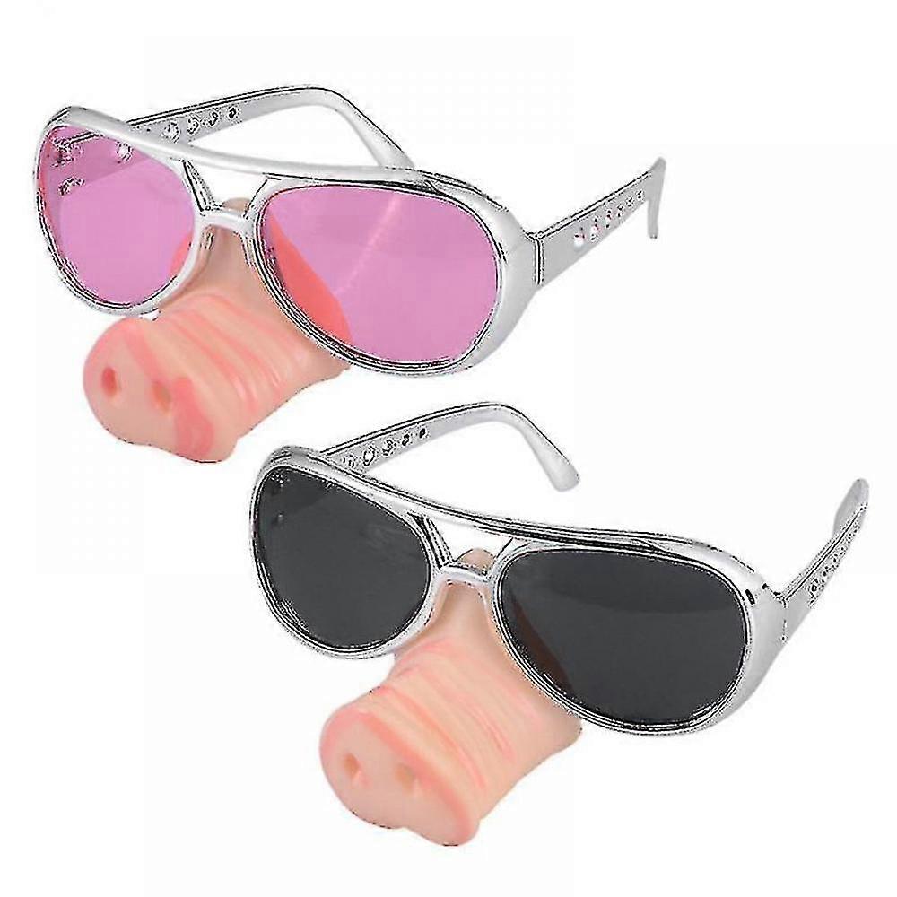 2pcs Pig Glasses For Rats-Halloween
