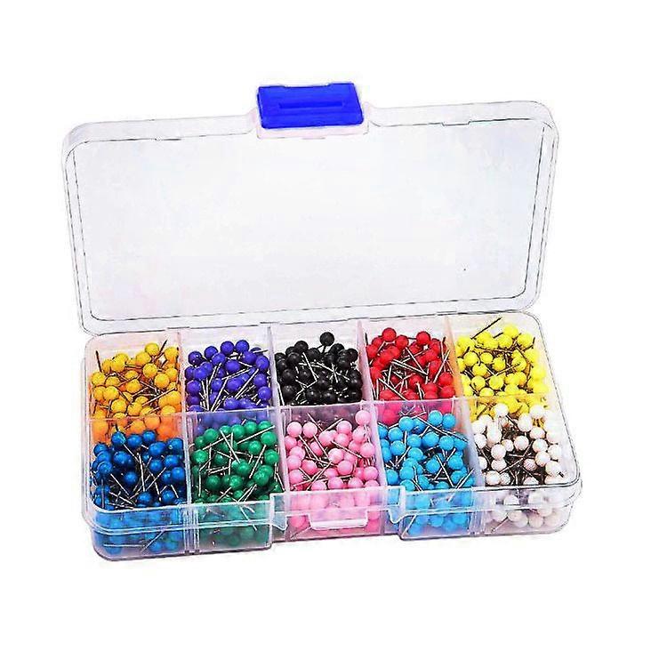Tryckstift 500 räkna Karta Tacks Markering