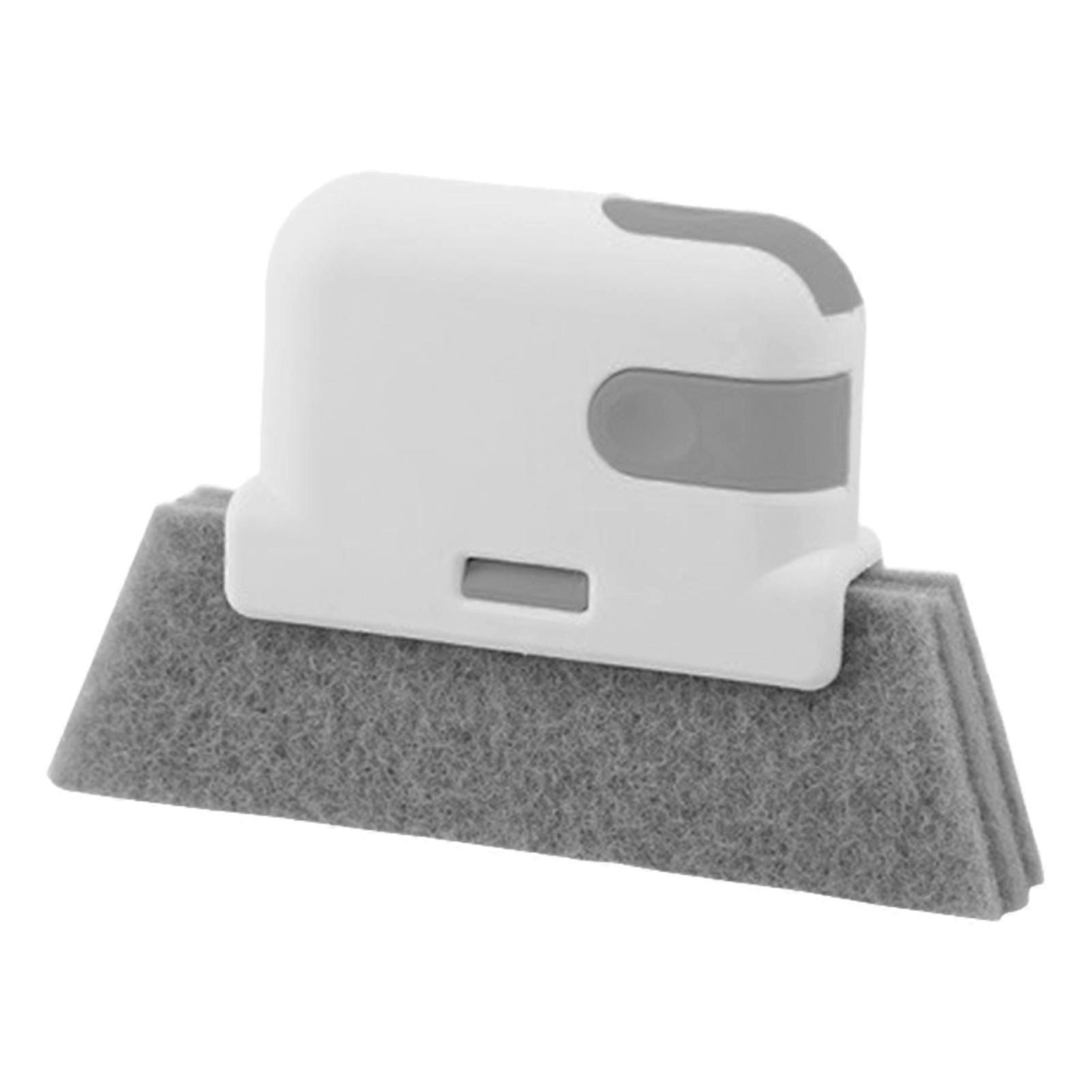 Groove Cleaning Brush 3-in-1 Sliding Door Window Track Cleaning Tool Portable Crevice Cleaning Brush Ergonomic Handle Grout Cleaner