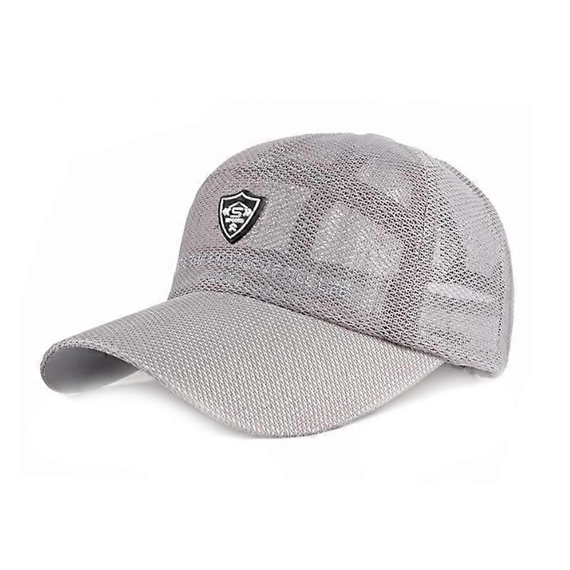 EVAGO Fishing Hat Breathable Mesh Summer Hat Men Womens Baseball Cap Distressed Ponytail Messy for Hiking and Running Outdoor Sports
