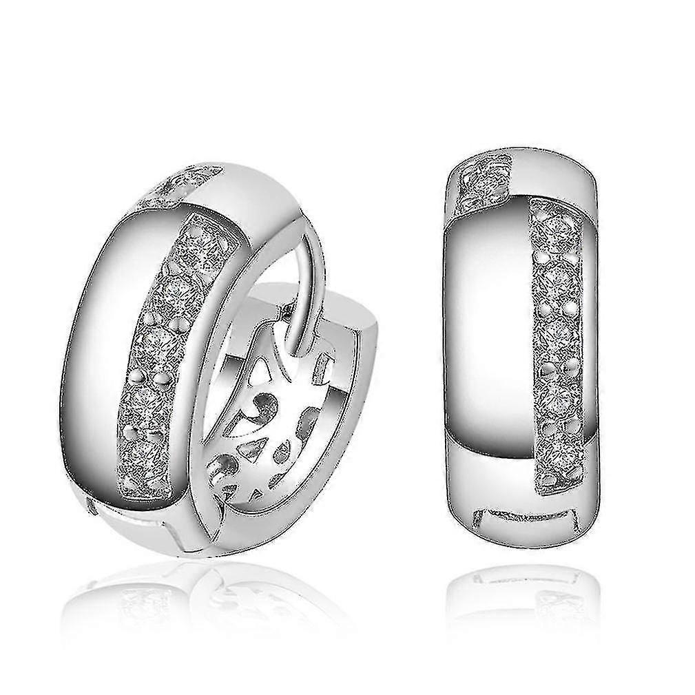 Earrings Circle Aaa Zircon Earrings For Party