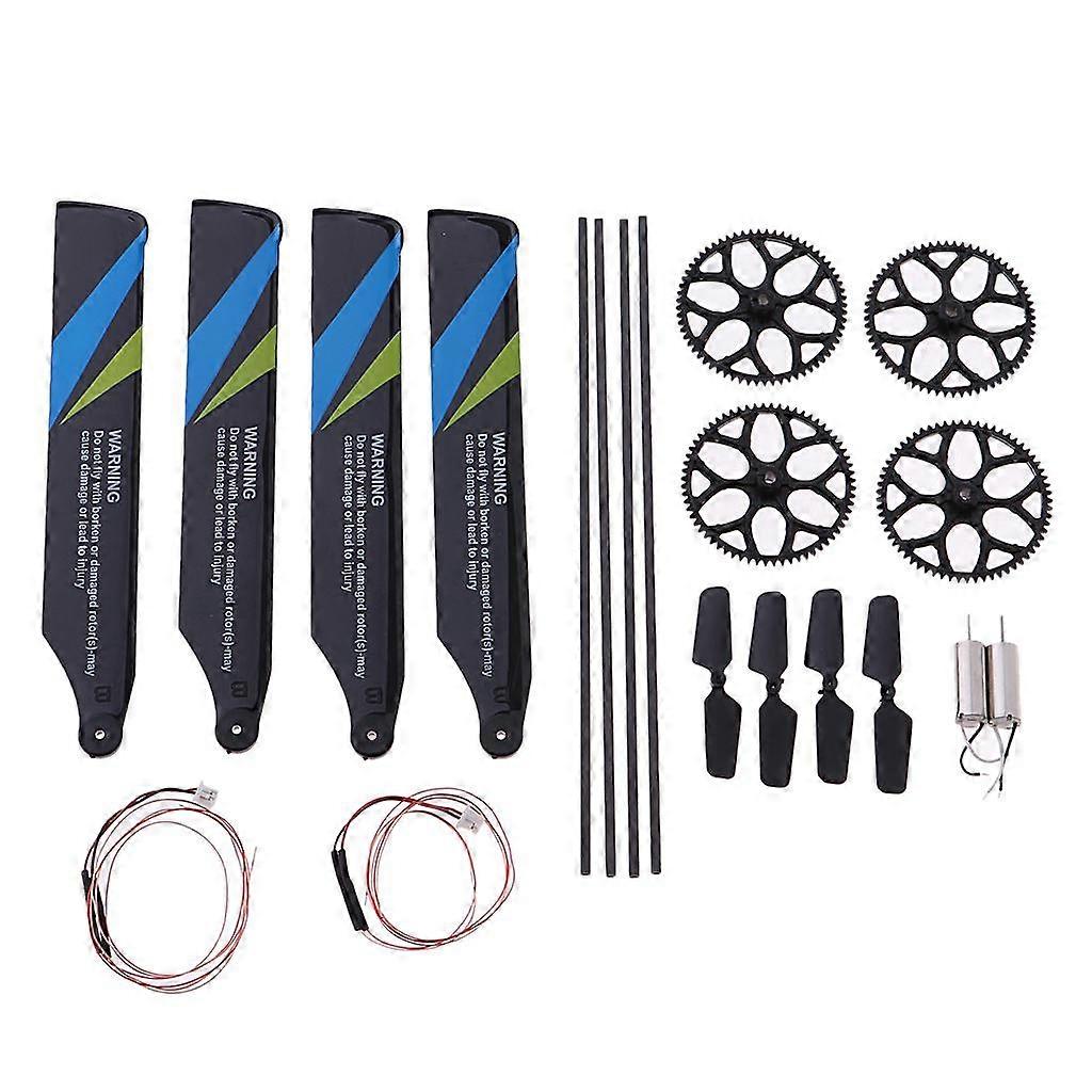 Brushless Telecomando Aereo Motore In Metallo, Coda Rotore Blade, Ingranaggio Fai Da Te per XK K124 V911