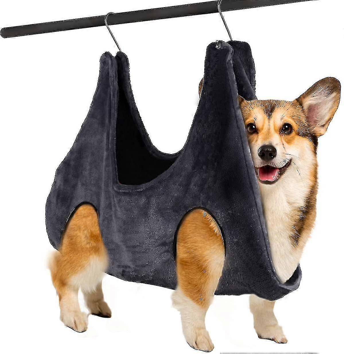 2 In 1 Pet Grooming Nail Trimming Hammock Helper Drying Towel Restraint Bag