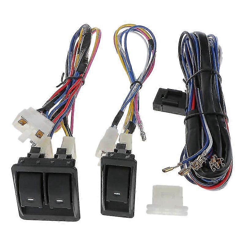 Automotive Universal Power Window Switch Wiring Harness Automotive Window Regulator Kit Automotive