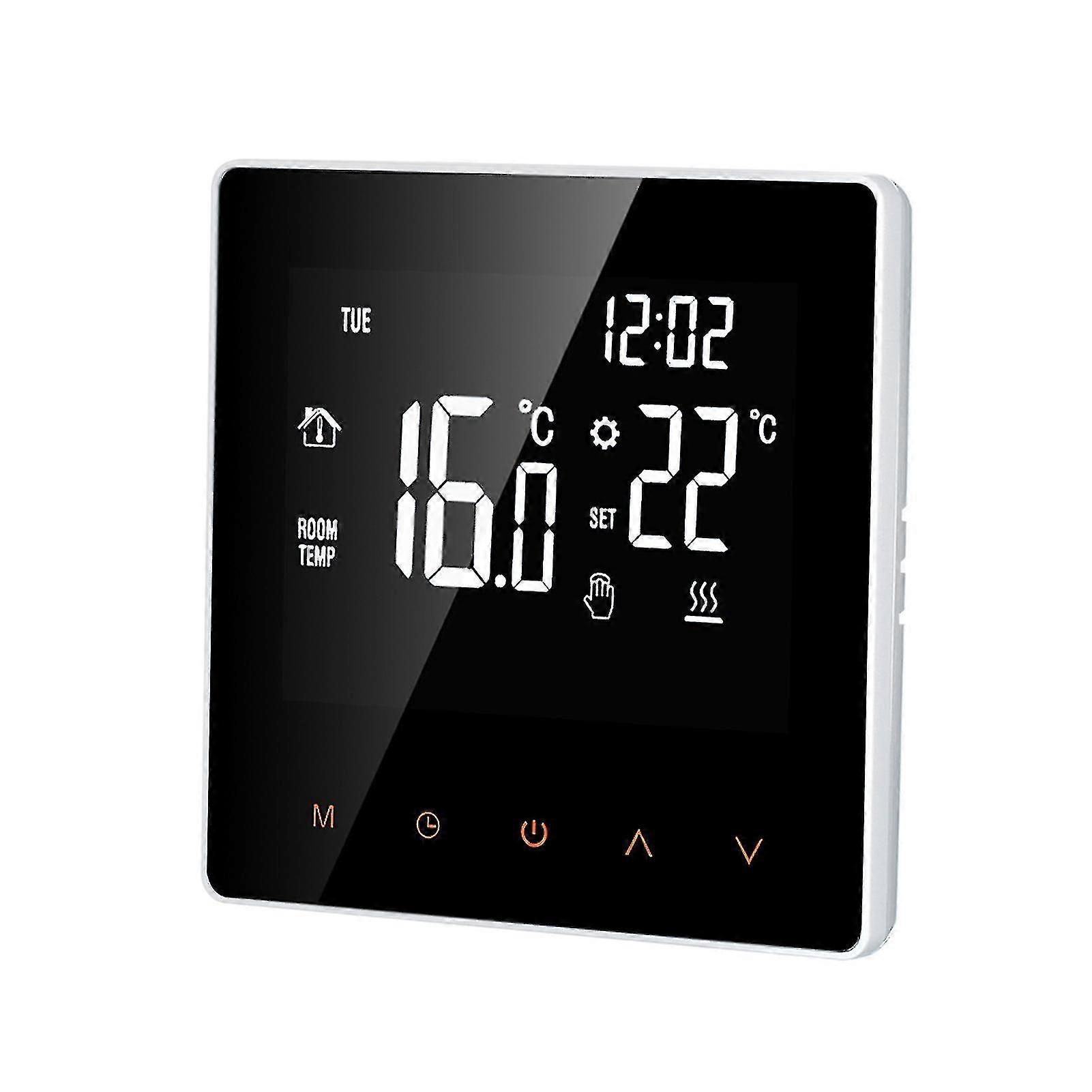 Wi-fi Smart Thermostat Digital Temperature Controller Tuya App Control Lcd Displaytouch Screen Week Programmable Electric Floor Heating Thermostat For