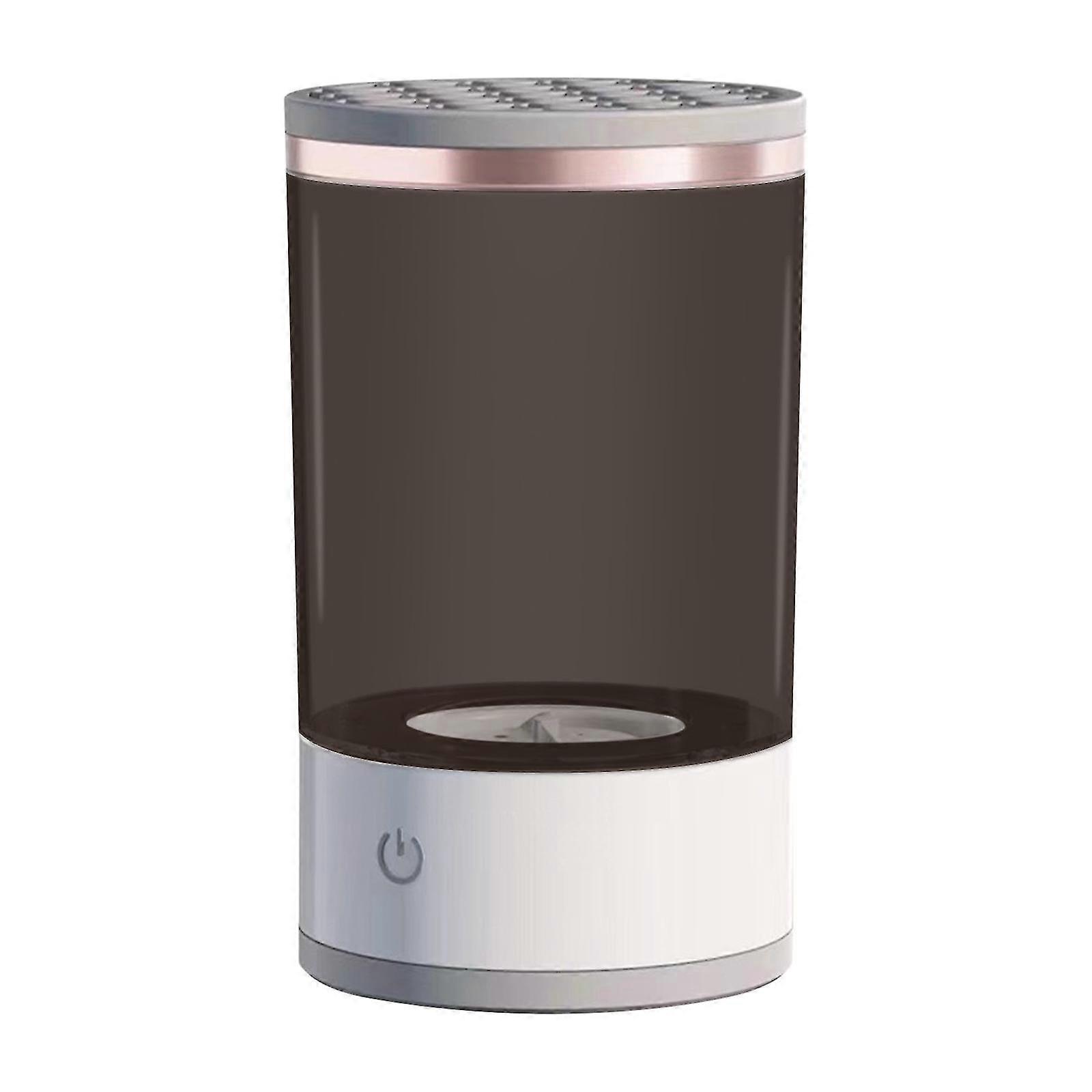 Lazy elektrický čistič štětců na make-up, vhodný pro různé velikosti kosmetických make-up štětců, rychleschnoucí nástroj