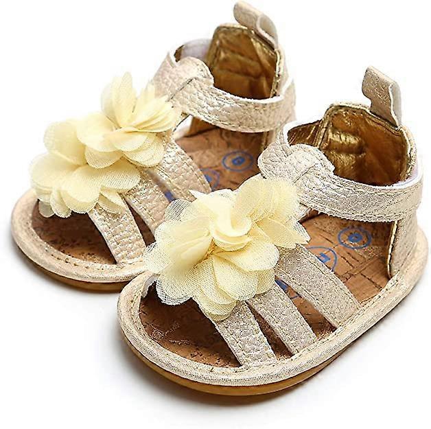 Kesäkukkasandaalit tyttövauvoille