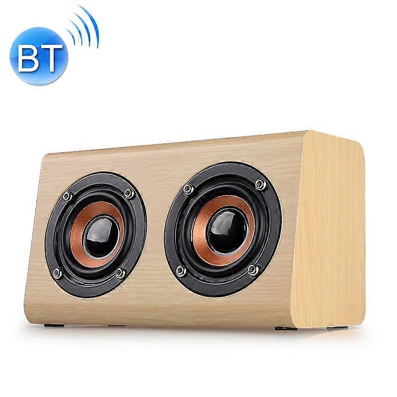 4.2 Wooden Double Horns Bluetooth Speaker