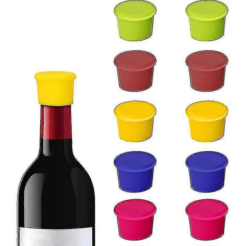 30pcs Wine Bottle Stoppers, Silicone Bottle Stopper Wine