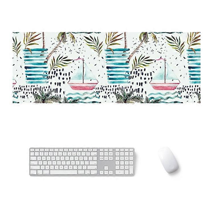 900x400x5mm Office Learning Rubber Mouse Pad Table Mat