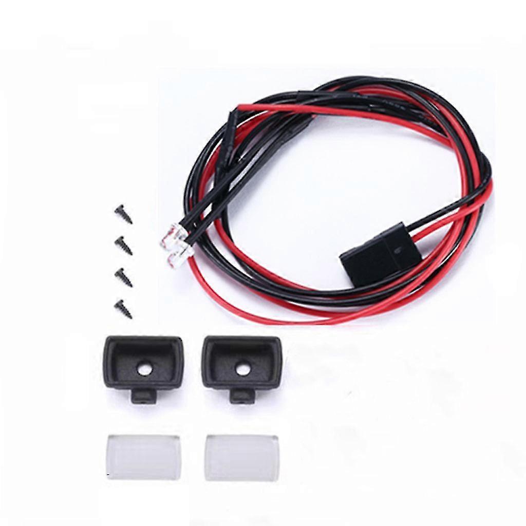 Remote Control Model Car Bumper Lights Suitable For Wpl D12 Accessories