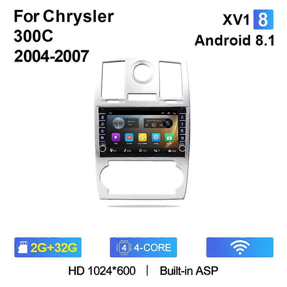 XIMA XV6 Pro 8 Core 2 Din Android 10 Autoradio Caplay Car Radio Multimedia Player For Chrysler Aspen 300C 2004-2008 Stereo gps