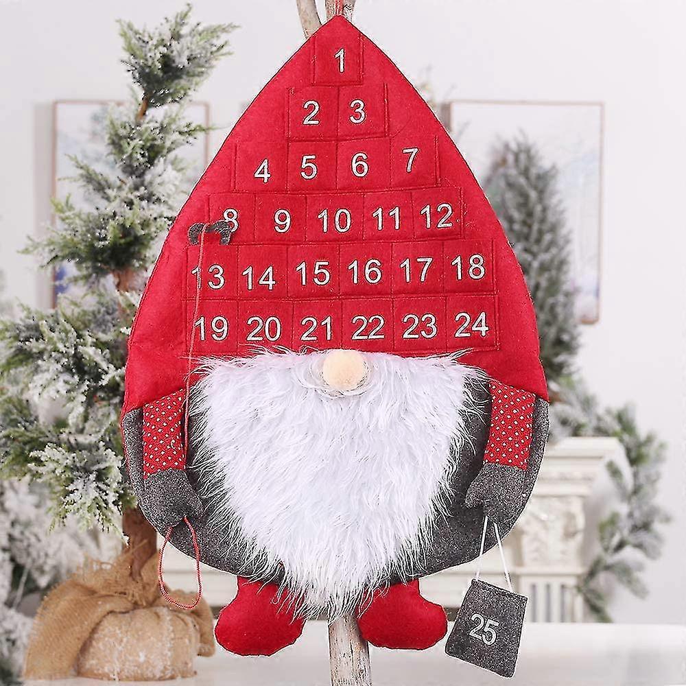 Christmas Advent Calendar, 2022 Christmas Countdown Calendar And 25 Days Pockets