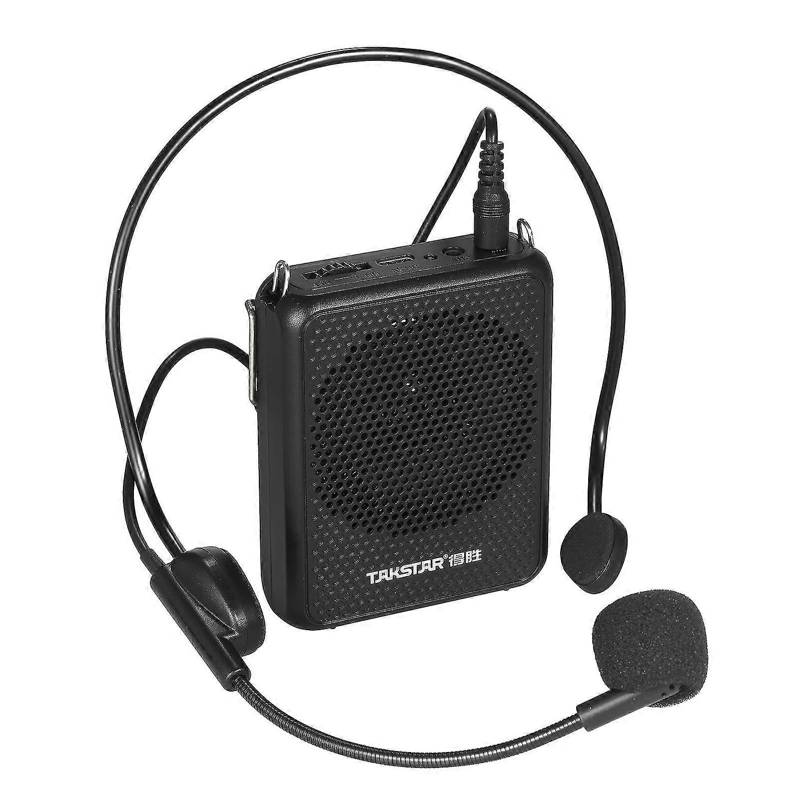 TAKSTAR E126A Sound Amplifier Portable Rechargeable Mini Voice Amplifier with Wired Headmount