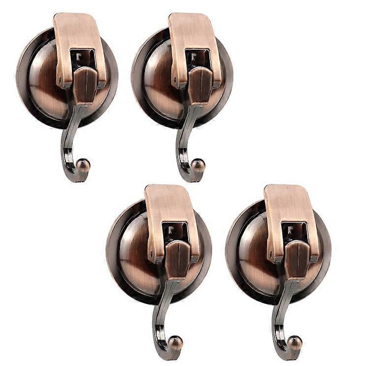 Pack of 4 strong suction cup hooks