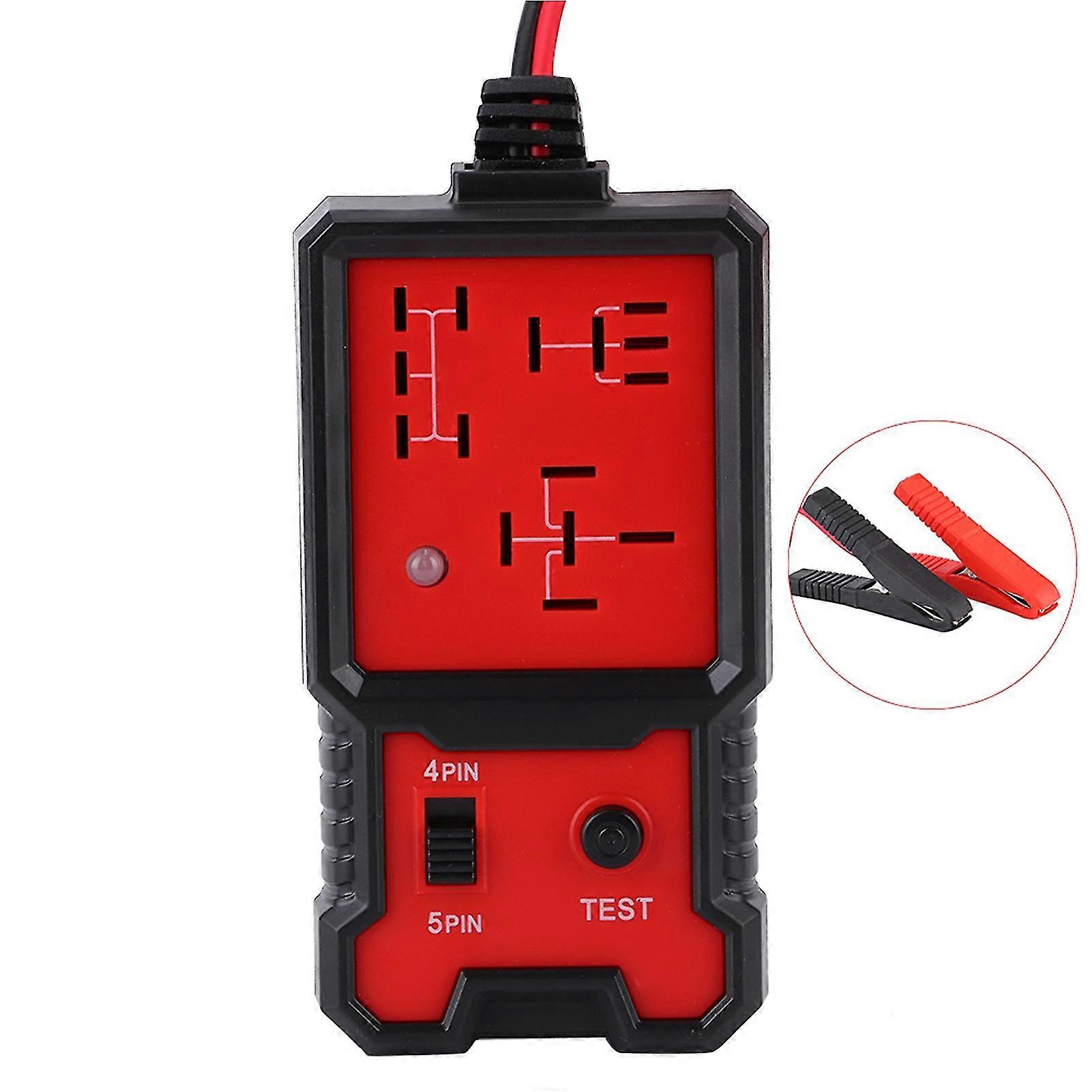 12V Car Relay Tester LED Display Diagnostic Tools compatible with Auto Repairing