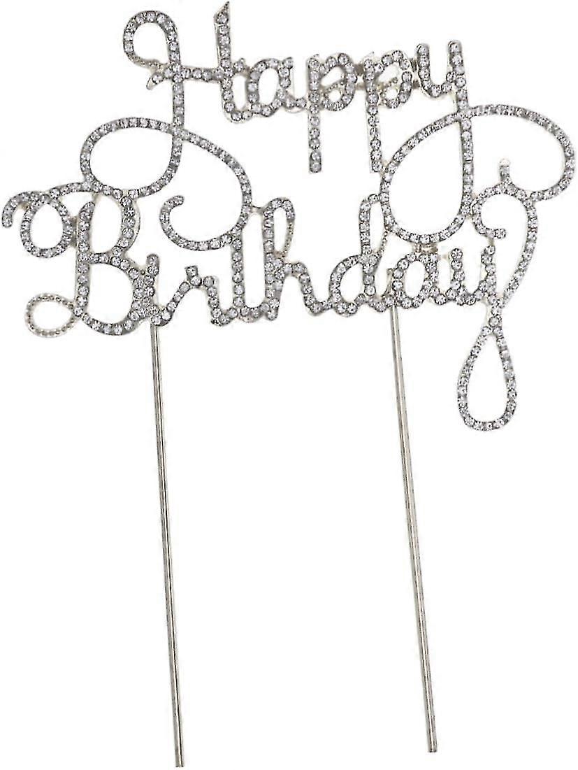 Fortnite Crystal Rhinestone Wedding Cake Topper