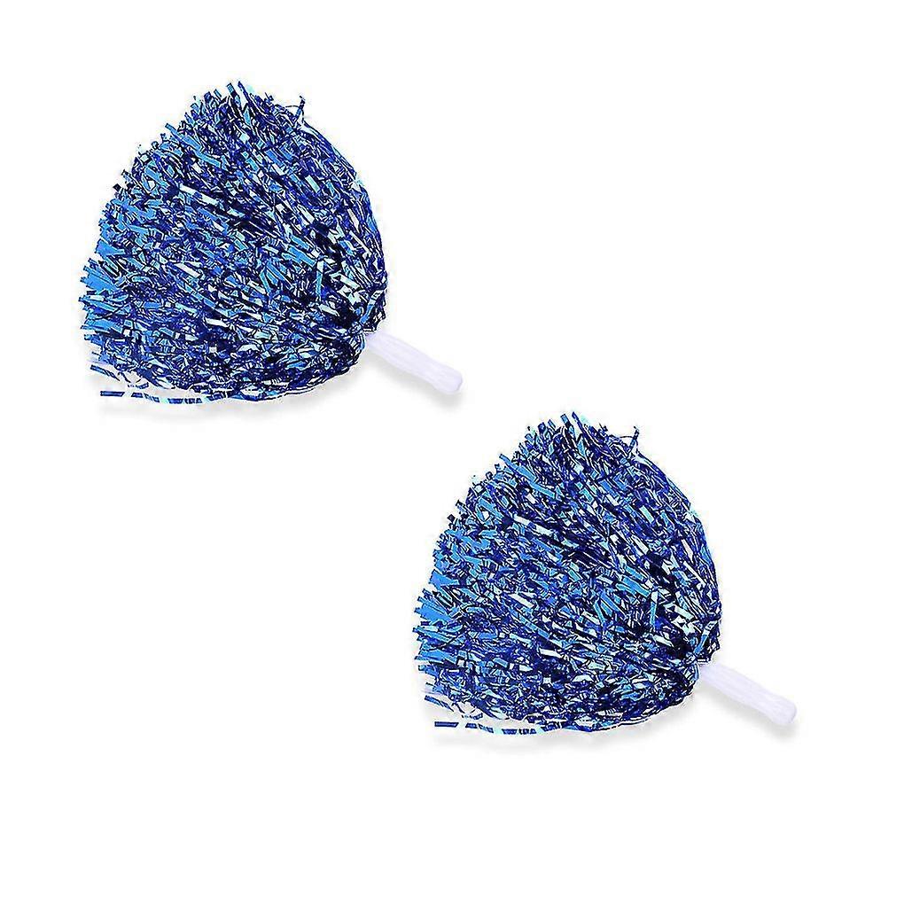 Pack Of 2 Cheerleadering Poms Competition Handheld Pompoms Party