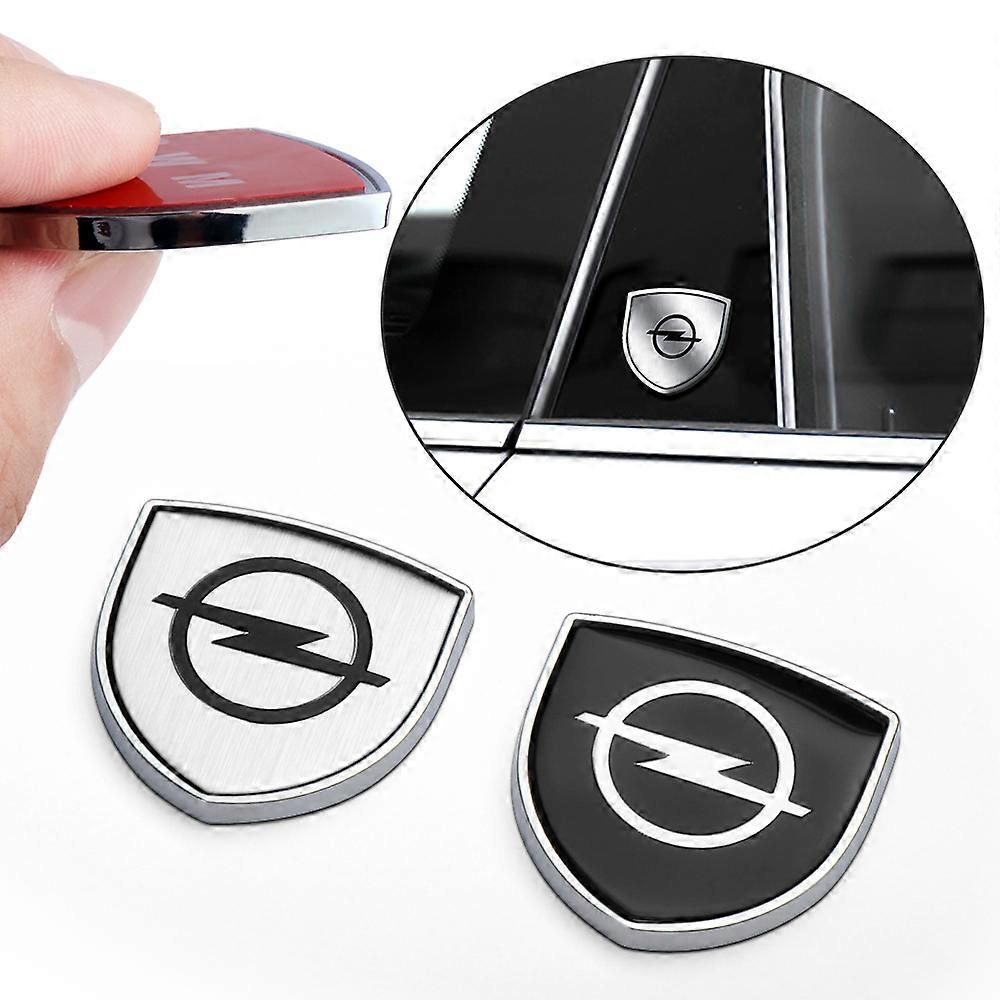 1db 3D fém autó karosszéria ablak dekorációs matricák jelvények Automatikus stílus OPEL OPC Astra Corsa Mokka Vectra Insignia J H G K D B