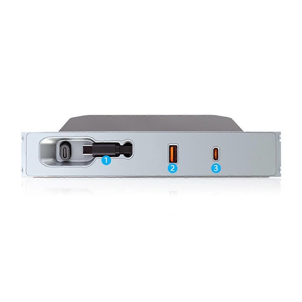 Pour 2024 30W Charge Rapide USB Hub Multi-Port Adaptateur Console Centrale USB Hub Dock