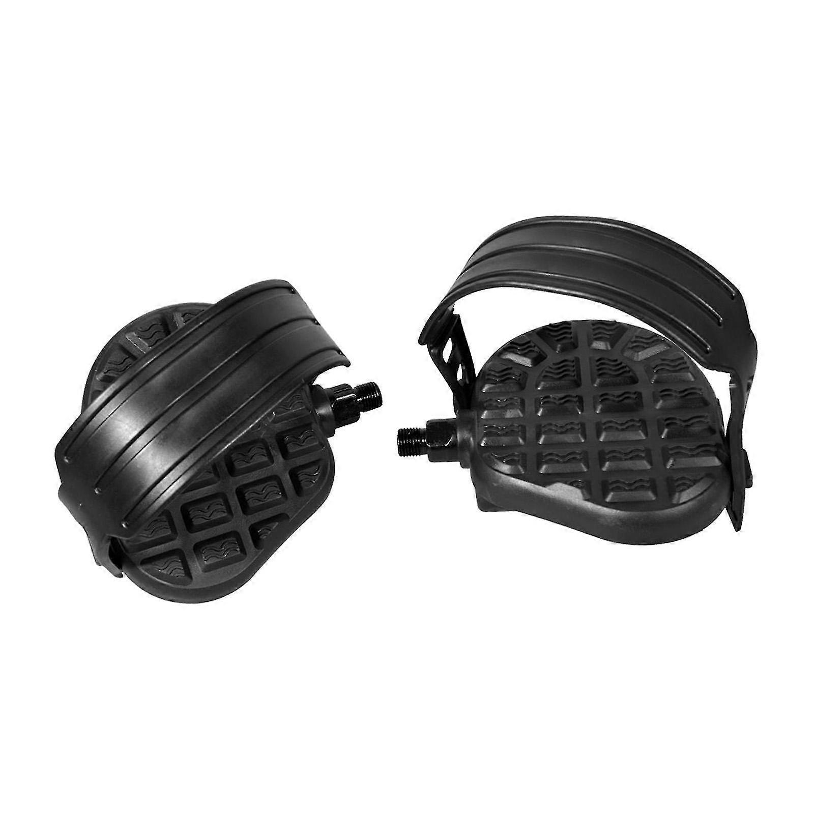 Multifunction Exercise Bike Pedals Schwarz Lightweight For Exercise-hy