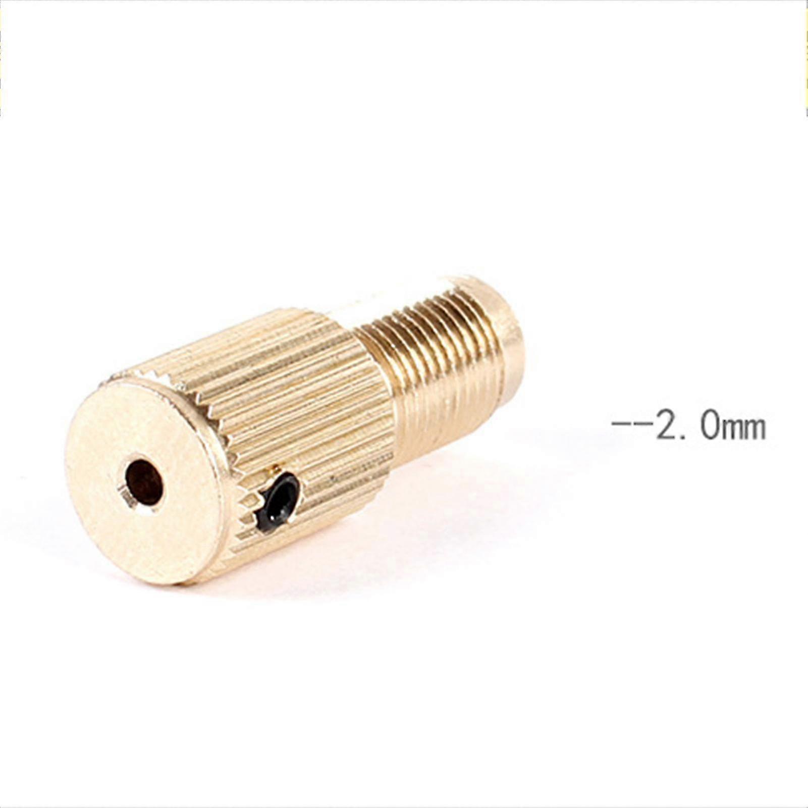 M8 Universal Drill Bits Set 0.5-3.2mm Various Size Chuck Adapter For Motor Shaft Drilling