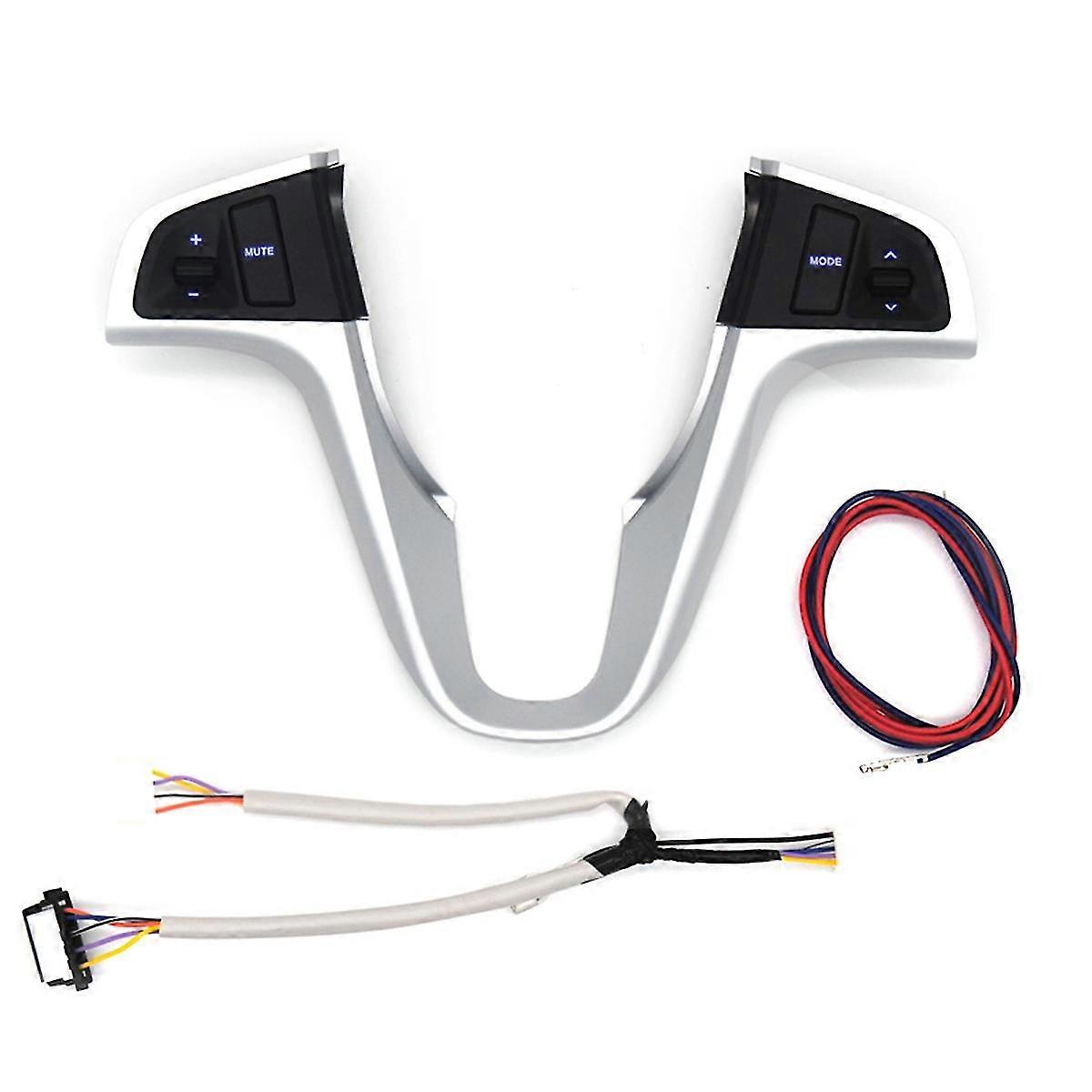 For Hyundai Verna Solaris Steering Wheel Button With Blue Backlight
