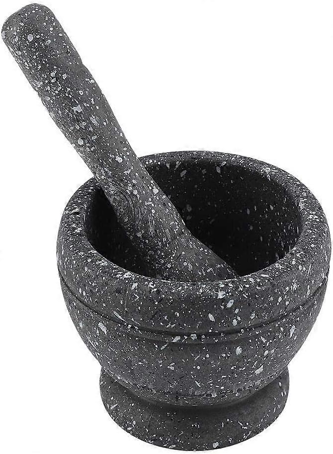 home kitchen mortar and pestle (Black)