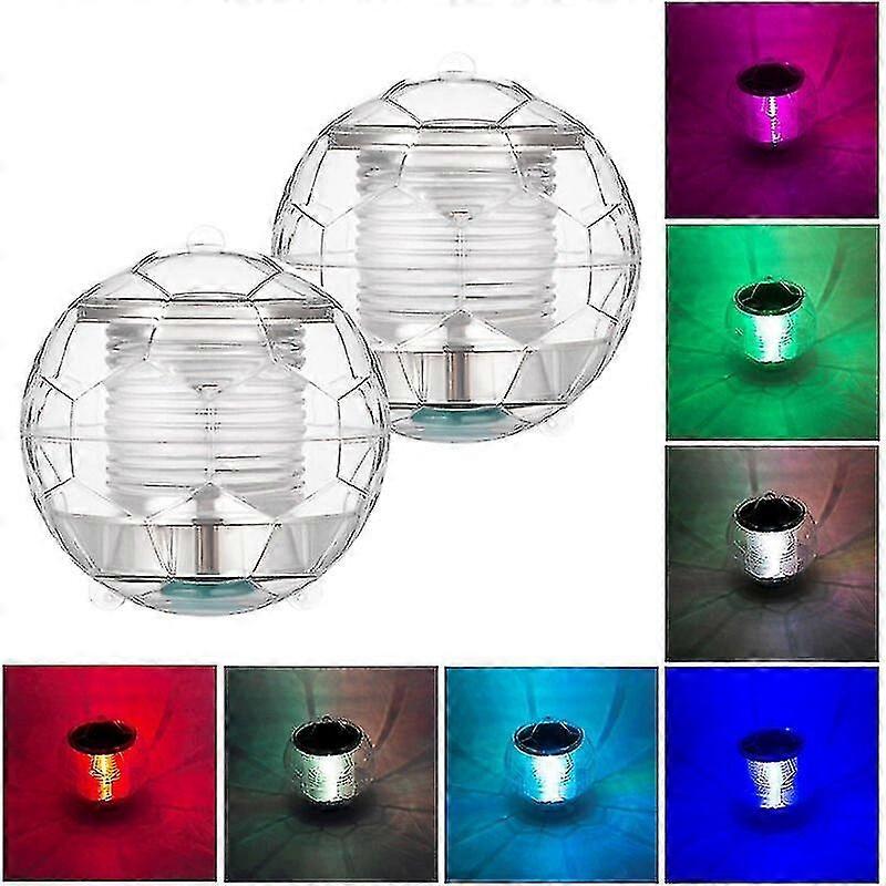 Solar Waterproof Pool Lights Floating Night Light With Color Changing