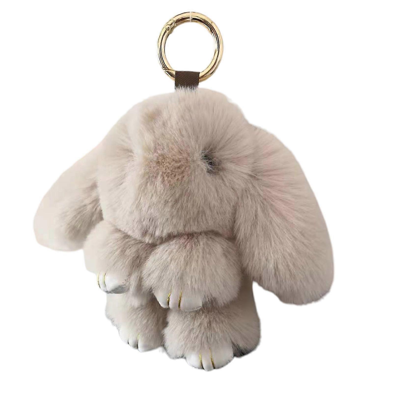 Bunny Breloc Super Soft Faux Plush Rabbit Doll Plushies Rucsac Decor Colorate Iepure Pandantiv Copii Doll Jucărie