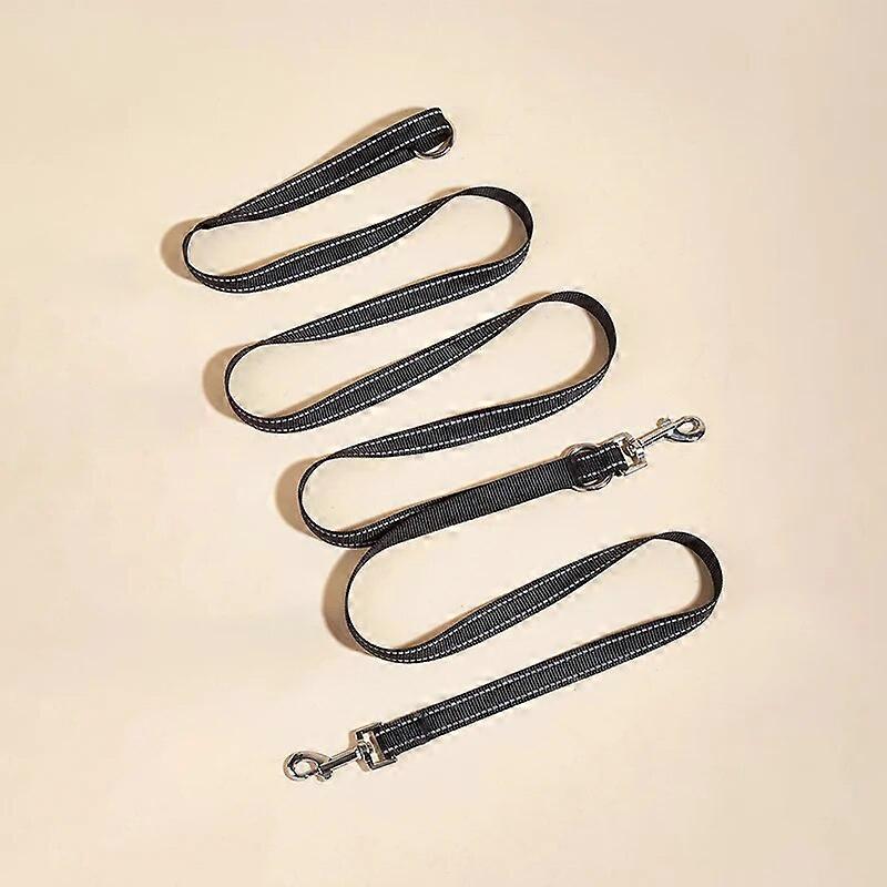 CAWAYI KENNEL Nylon Soft Pet Dogs Chain Traction Rope Leads Free Hands Diagonally Dog Rope Explosion-proof Chain for Large Dogs