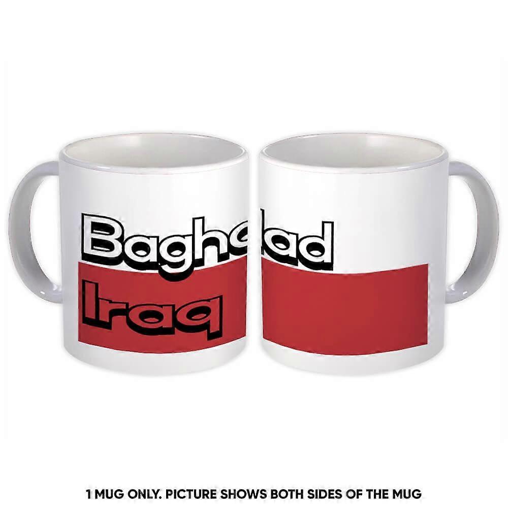 Gift Mug: Baghdad Iraq Rectangle