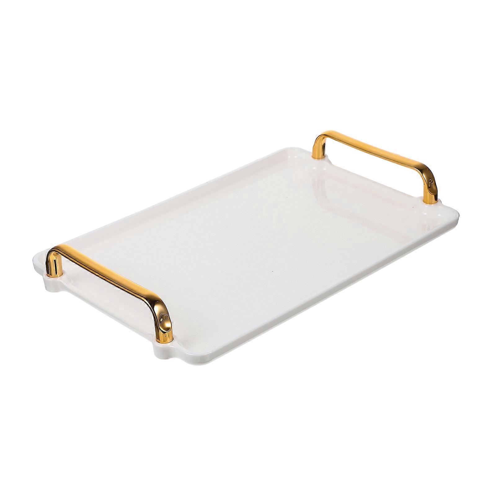 Desktop Accessories Coffee Table Tray Jwelery Display Plate Modern Serving Tray Tea Set Plate