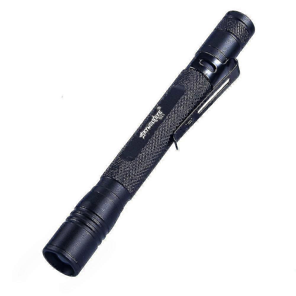 Skywolfeye B21 XPE 3Modes Zoomable LED Flashlight Pen AAA  Work Light Camping Hunting Emergency Lamp
