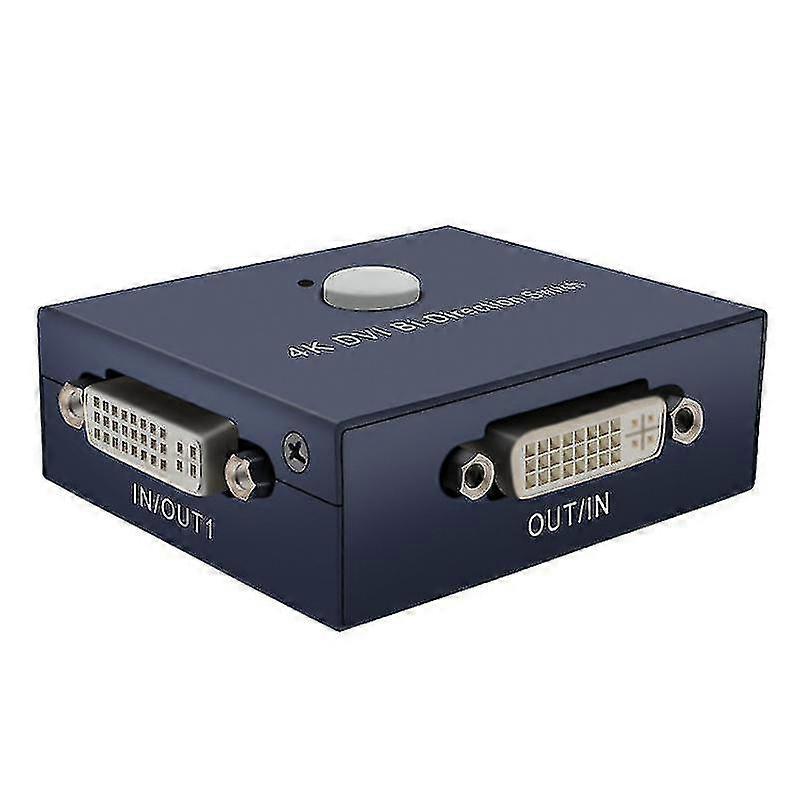 Switch 4k@30hz 2x1 Dvi Bi-directional Switcher Uhd 4kx2k Splitter For Hdtv/ps4/ One/ Tv/fire Stick