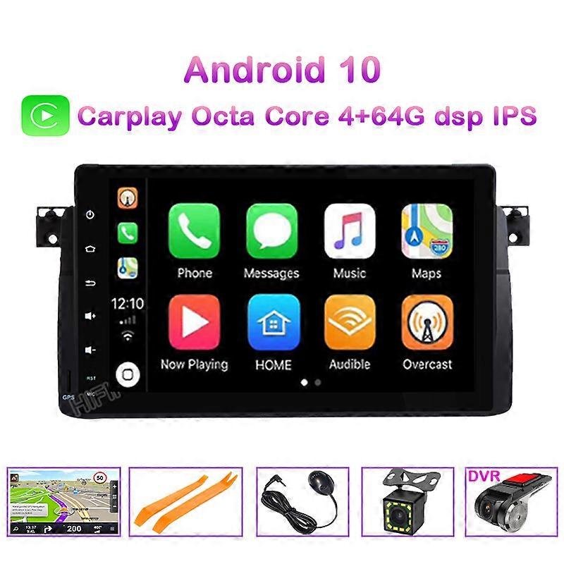 IPS dsp 9" Android 10 8 Core Radio Car DVD Player GPS for BMW E46/Rover 75/MG ZT/E46 M3 2000 2001 2003 2003 2004 2005 2006