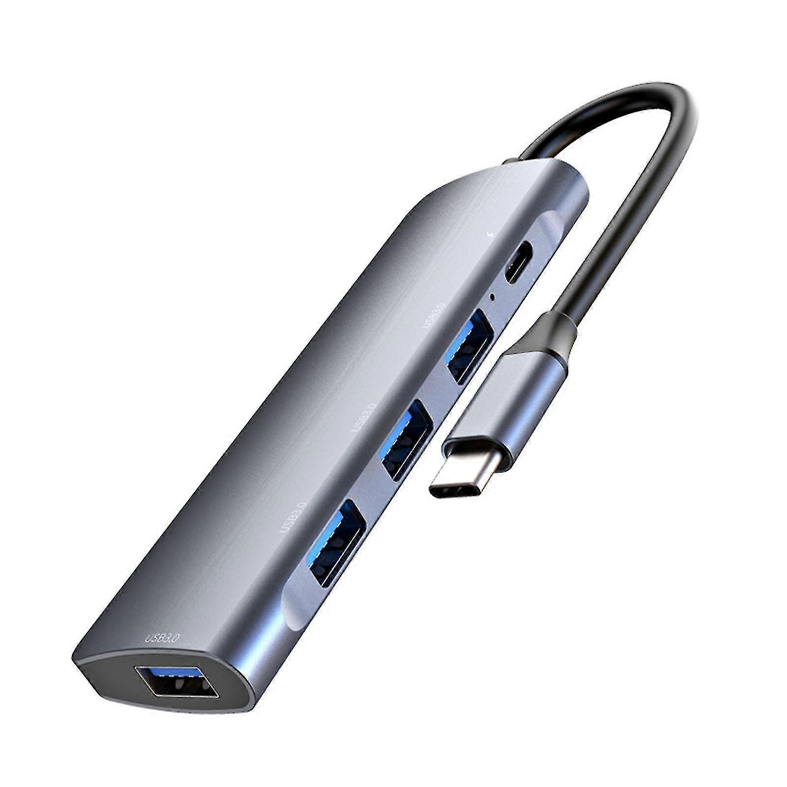 Usb Docking Station Usb Type-c To 5-port Adapter Hub For Pc Laptop Notebook