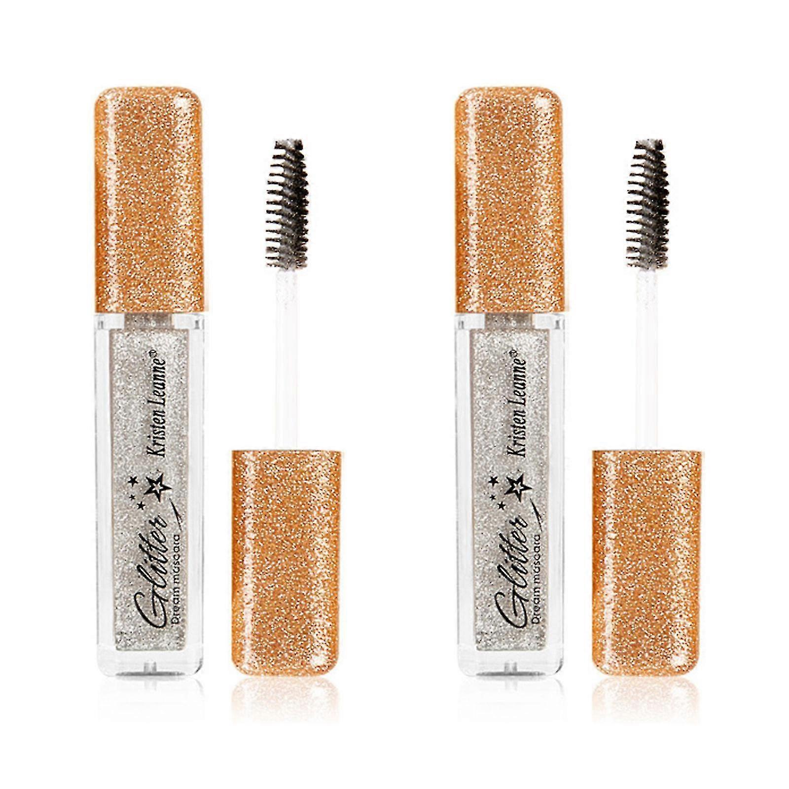Long-lasting Colorful Mascara Lash Mascara Glitter Makeup2pc