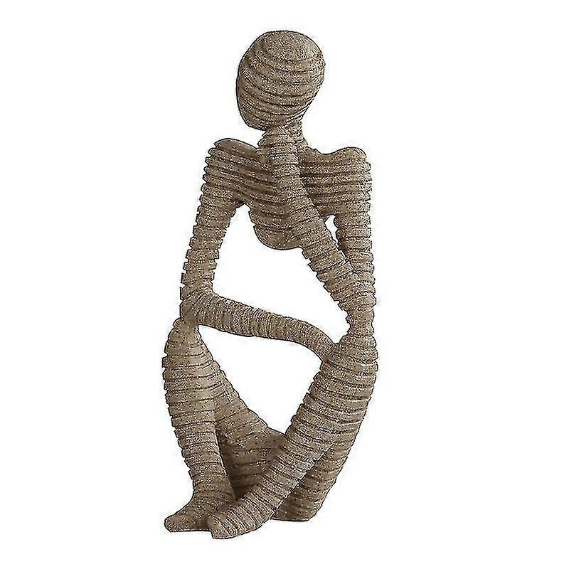 Handmade Abstract Sculpture Statue Handmade - Thinking Man