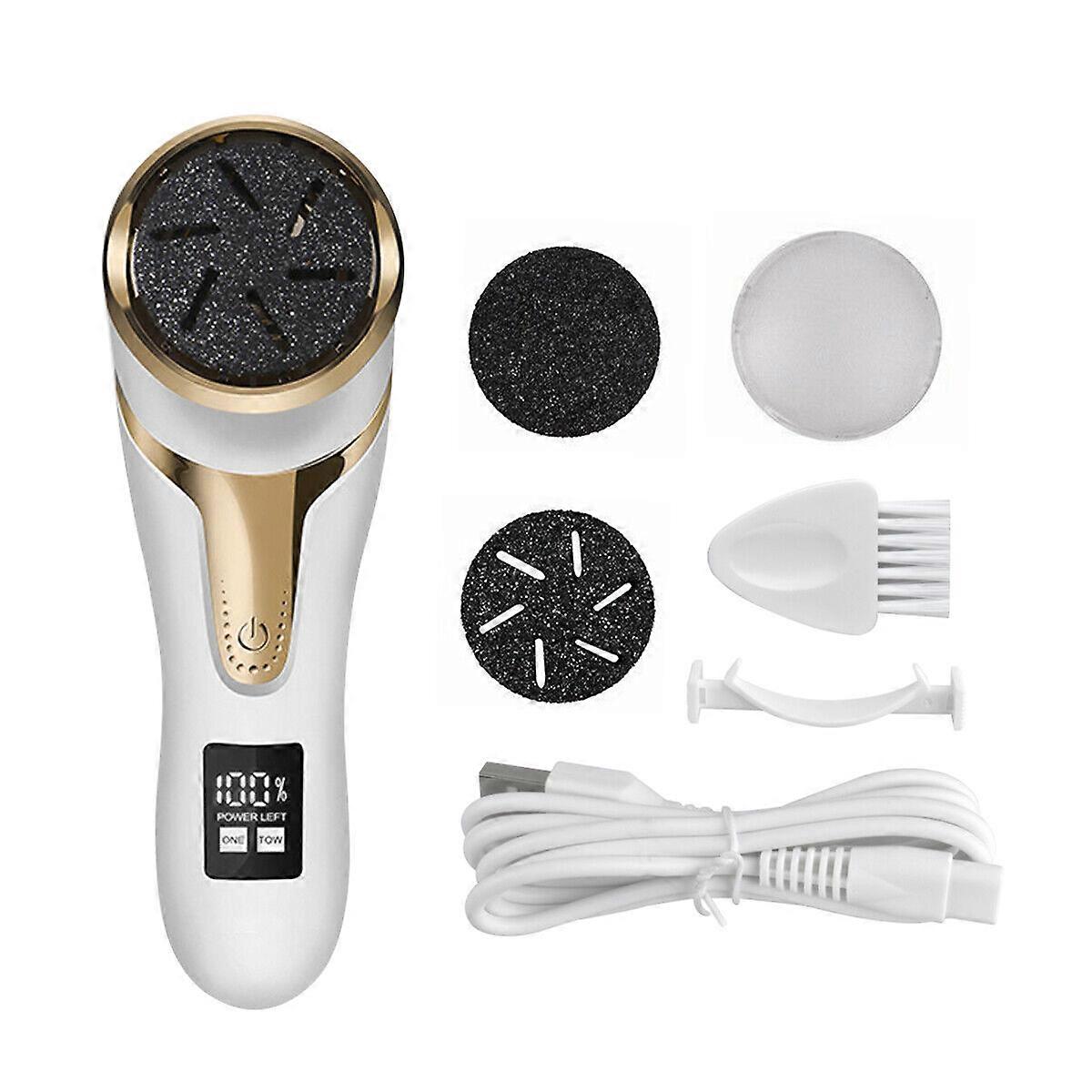 קובץ מטחנת רגל חשמלית ואקום עור מת מסיר יבלות רגל כלי פדיקור