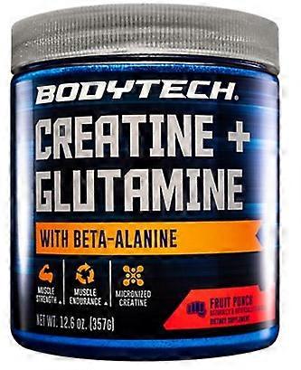 Creatine + Glutamine w/ Beta-Alanine Powder - Fruit Punch (12.6 oz./31 Servings)