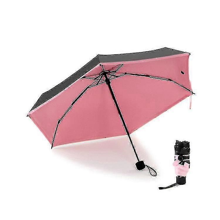 ceative mini pocket umbrella clear men umbrella(pink)