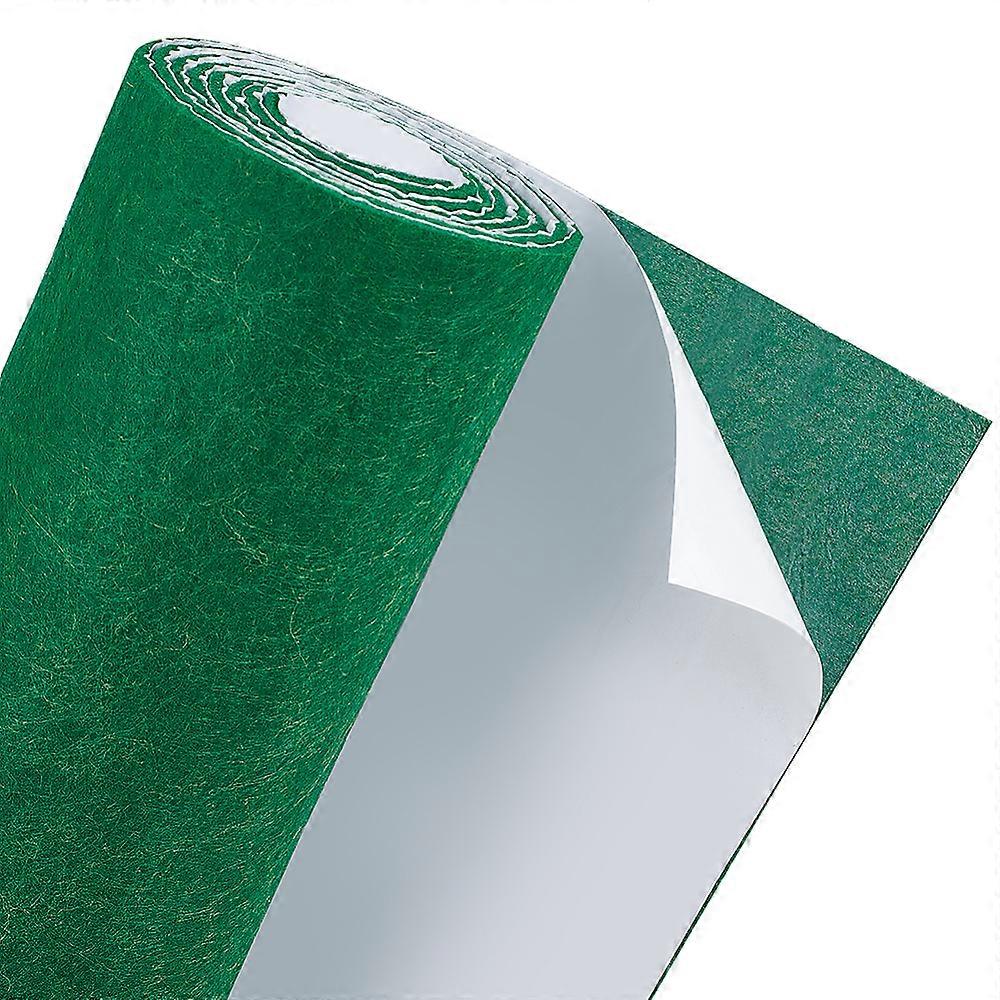 Felt Fabric Green 200x30x0.3cm