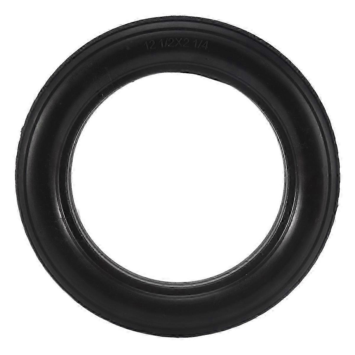 12 pouces12 1 / 2x2 1 / 4 Pneus pleins de vélo Pneus de vélo 12 1 / 2x2 1 / 4 Caoutchouc noir Non-sli